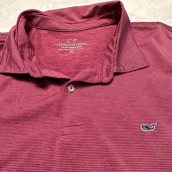 Men’s Vineyard Vines St Jean Stripe Performance Polo, size XL - Like New! - Picture 2 of 5
